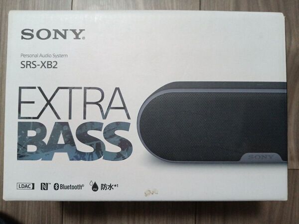 SONY SRS-XB2 ブラック ワイヤレススピーカー