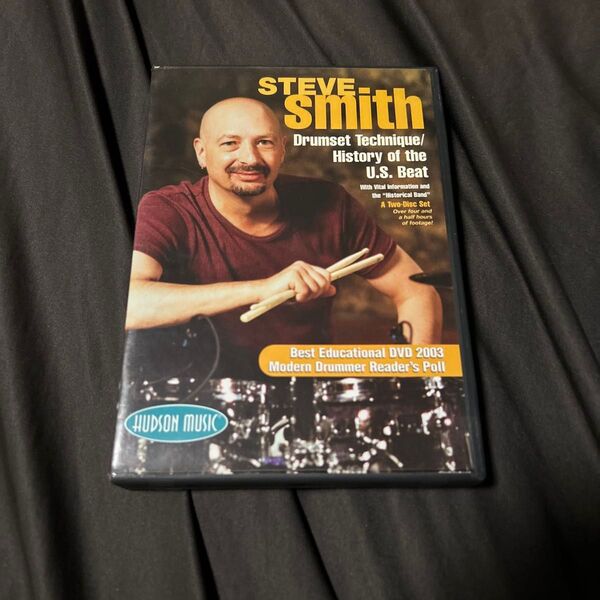 Steve Smith Drumset Technique / History of the U.S. Beat DVD 2枚組