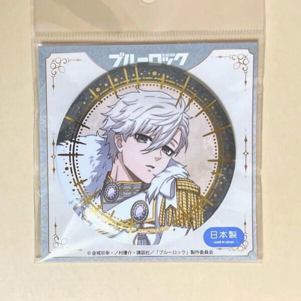 ブルーロック 凪誠士郎 箔押し缶バッチ 玉座 vol.3 Duel デュエル