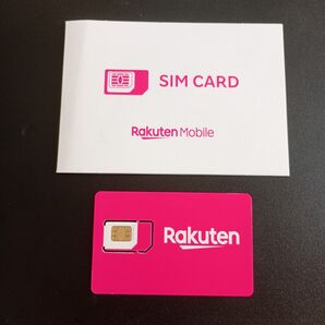 ☆超美品☆ 楽天モバイル SIMカード(解約済み) ※マルチ nano SIM ナノ シム カード ※Rakuten Mobile
