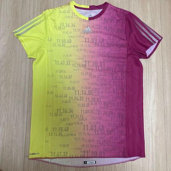 adidas Tシャツ(半袖/袖なし) Mサイズ ランニング adizero Tシャツ