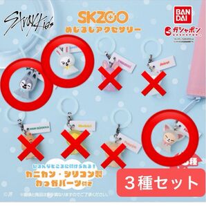 SKZOO めじるしアクセサリー【3種セット】ガシャポン
