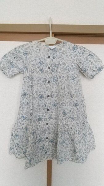 3can4on (サンカンシオン)花柄 半袖ワンピース 120cm