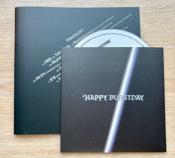 SEVENTEEN HAPPY BURSTDAY DAREDEVIL盤 CD+歌詞カード セット