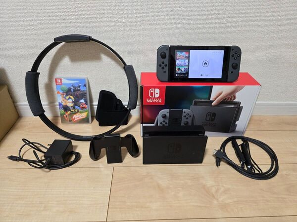 【ジャンク】Nintendo Switch + リングフィットアドベンチャー
