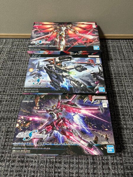 HG 1/144 インフィニットジャスティスガンダム弐式 ムラサメ改 ブラックナイトスコードカルラ