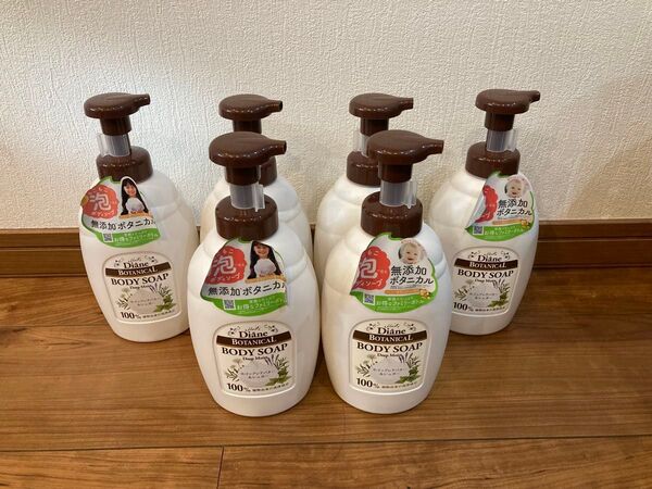 廃盤商品 ダイアンボタニカル 泡ボディソープ 800ml 6本