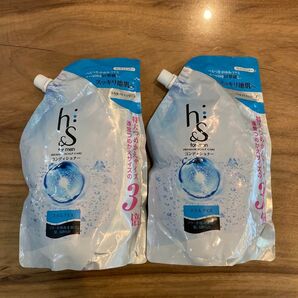 h&s for men コンディショナー 詰め替え 900g 2つ