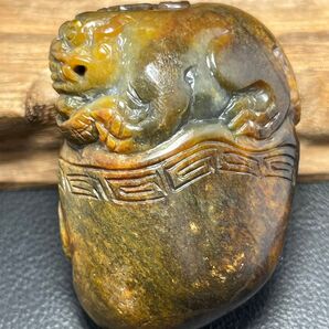 本物!高品質和田玉★ペンダント、握り石★ツ料証明書つき
