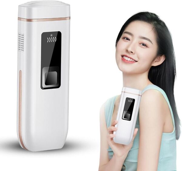 【冷却・無痛脱毛】脱毛器 vio対応 冷却機能付き メンズ 髭 IPL 無痛 急速脱毛 顔 腕 背中 ワキ 光脱毛