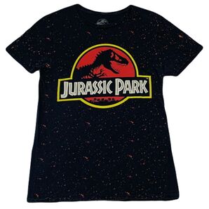 ★ジュラシックパーク Tシャツ 黒 ブラック Sサイズ 古着★z3257
