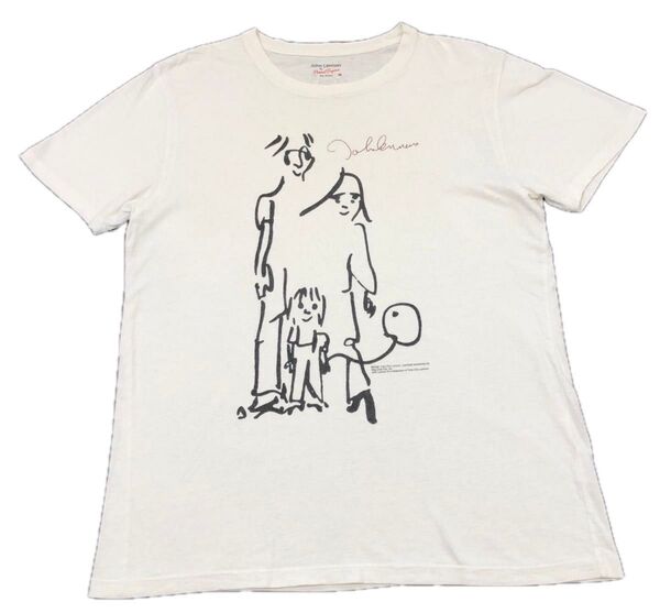 John Lennon ジョンレノン Tシャツ オノヨーコ Mサイズ hp1123