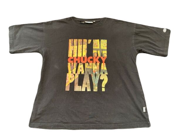 ★チャイルドプレイ チャッキー Tシャツ 黒 Mサイズ★z3243