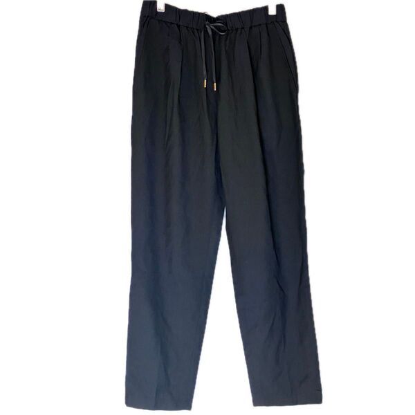 【美品】ViS 黒 パンツ スラックス 長ズボン Mサイズ ブラック ボトムス