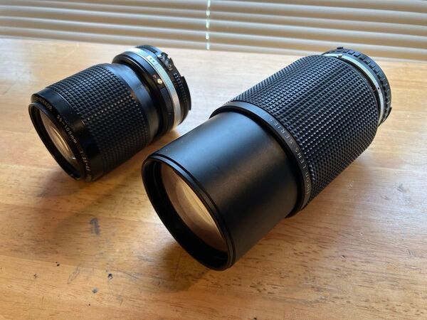 NIKON ニコン Ai-s Nikkor 35-105mm F3.5-4.5 S E 70-210mm F4 レンズセット