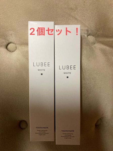 ルビーホワイト 歯磨き粉 ホワイトニング 医薬部外品 2個セット