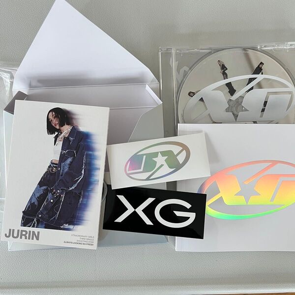 XG shooting star CD 開封済み トレカなし