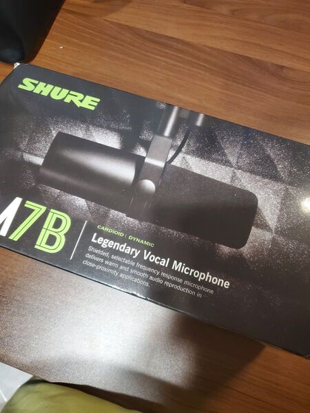 1/5SHURE シュア SM7B 単一指向性ダイナミック型マイクロホン