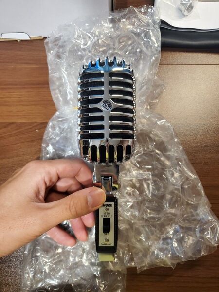 SHURE 55SH ガイコツマイク