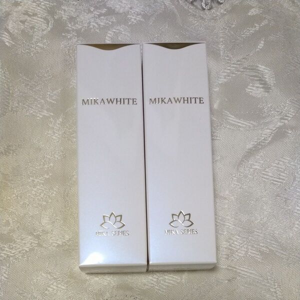 2本 MIKA WHITE 薬用歯磨き ミカホワイト 歯磨き ホワイトニングジェル