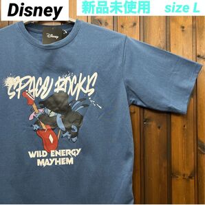 新品未使用 L スティッチ Tシャツ ユニセックス メンズ レディース ディズニー 半袖 リロ&スティッチ