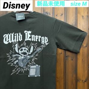 新品未使用 M スティッチ Tシャツ ユニセックス メンズ レディース ディズニー 半袖