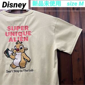 新品未使用 スティッチ ルーベン Tシャツ M ユニセックス レディース メンズ さがら刺繍 ディズニー 半袖
