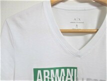 ☆ARMANI EXCHANGE アルマーニ エクスチェンジ ボックスロゴ プリントTシャツ 半袖/メンズ/S_画像3