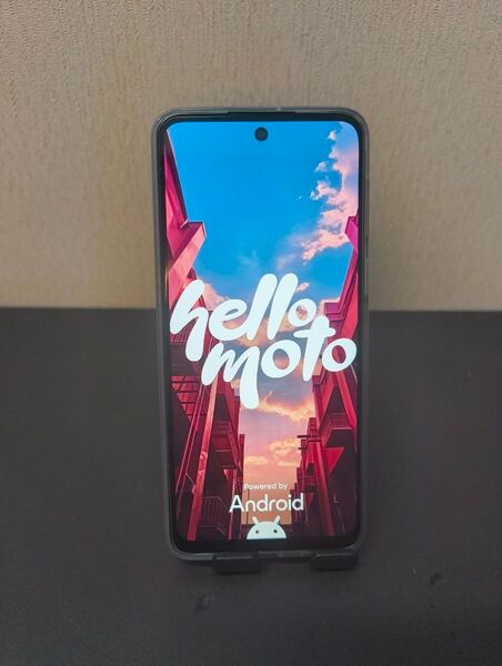 【美品】moto g64 5G シルバーブルー(8GB+128GBモデル)フィルム、ケース付き