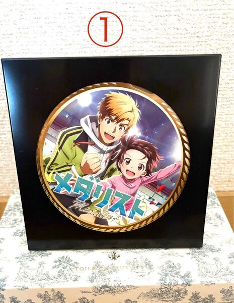 メダリスト2セット メダル風カード AnimeJapan 額入り トレーディングホログラム缶バッジ 明浦路司 マンガ展