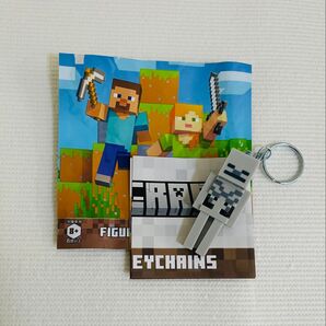 マイクラ フィギュアキーチェーン スケルトン 未使用