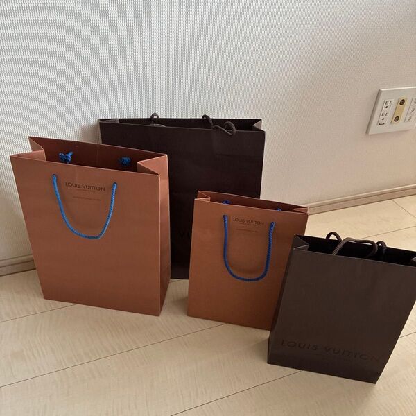 LOUIS VUITTON ショッパー 紙袋 4点セット