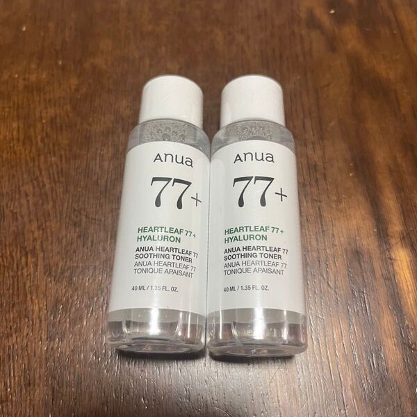 Anua アヌア ドクダミ77%スージングトナー ドクダミ トナー 化粧水 40ml 2本