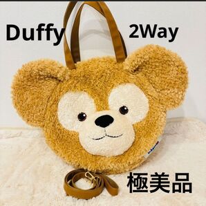 極美品 ダッフィー 2Way バッグ ディズニー