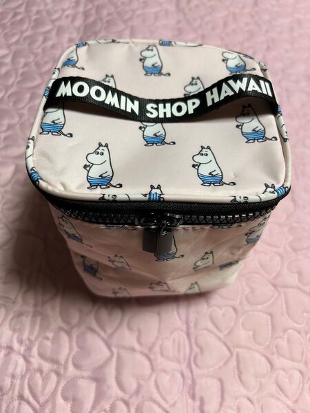 ムーミン化粧ポーチ バニティポーチ 付録 ハワイ限定ムーミン 「MOOMIN SHOP HAWAII」未使用