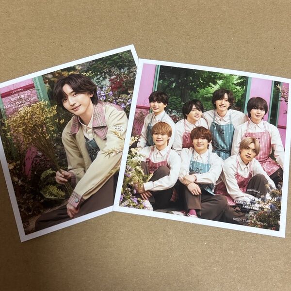 ファミクラストア アンバサダー なにわ男子 集合 道枝駿佑 ましかくフォト 福岡 公式写真