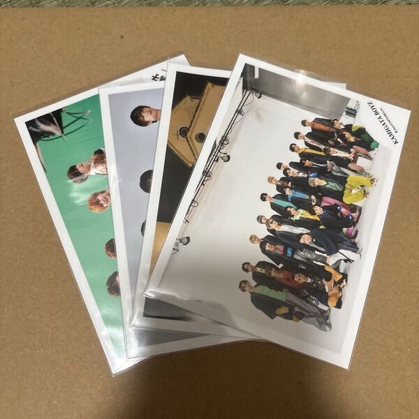 なにわ男子 集合 オフショ 公式写真 まとめ売り