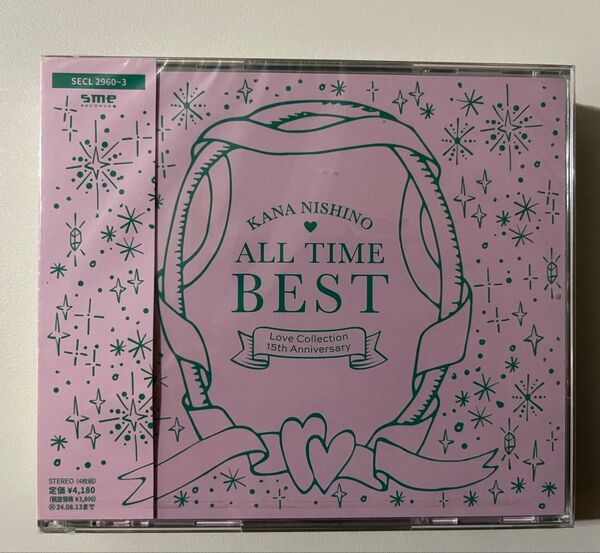 西野カナ【ALL TIME BEST 〜Love Collection 15th Anniversary〜】新品未開封