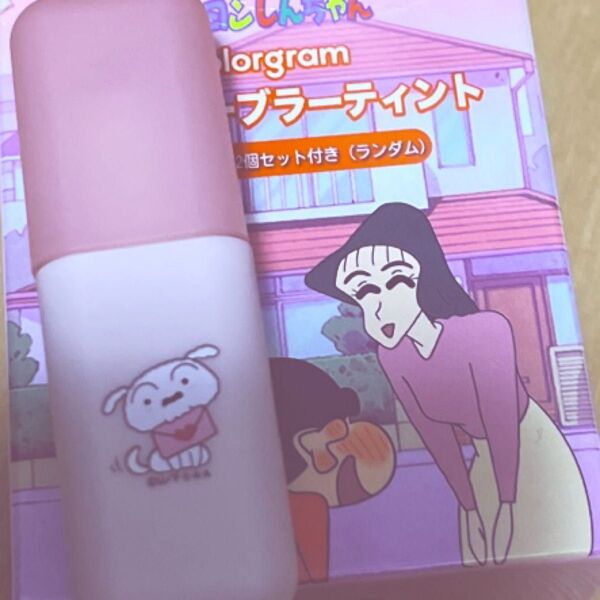 colorgram カラーグラム クレヨンしんちゃん ヌーディーブラーティント 02 チャーミングピンク リップのみ