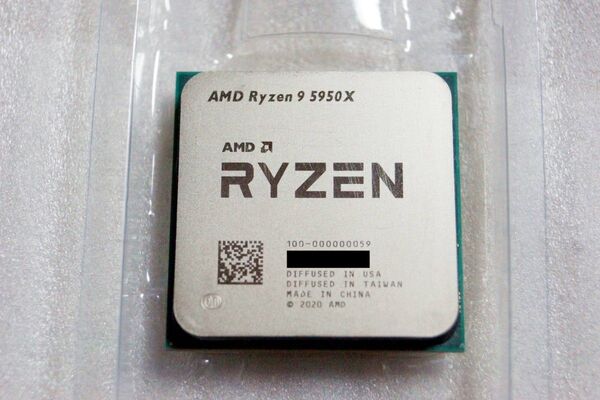 AMD Ryzen 9 5950X バルク 中古動作確認済みジャンク扱い