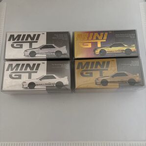 MINI GT トップシークレット GT-R VR32 4台セット ゴールド ホワイト