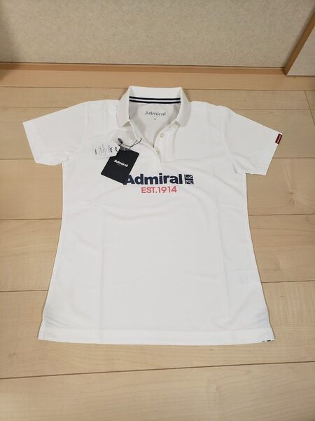 新品 Admiral アドミラル ゴルフ ウェア ポロシャツ レディース Mサイズ