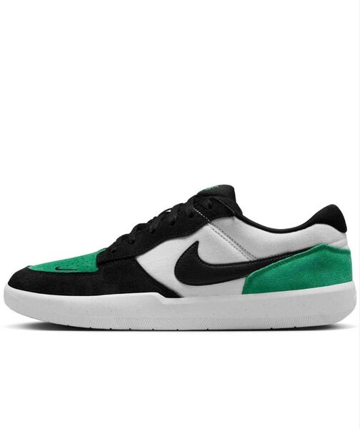 Nike SB Force 58 ホワイト/ブラック/グリーンフォース スケートボードシューズ Skate Shoes White