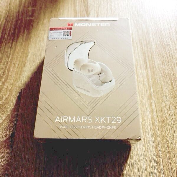 Monster Airmars XKT29 ベージュ イヤーカフ型 完全ワイヤレスイヤホン TWS 新品 未開封