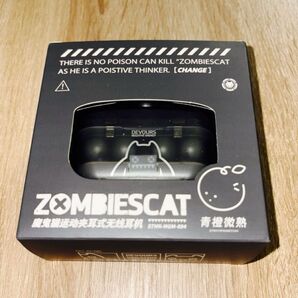 ZOMBIESCAT MGM-004 イヤーカフ型 完全ワイヤレスイヤホン TWS ブラック
