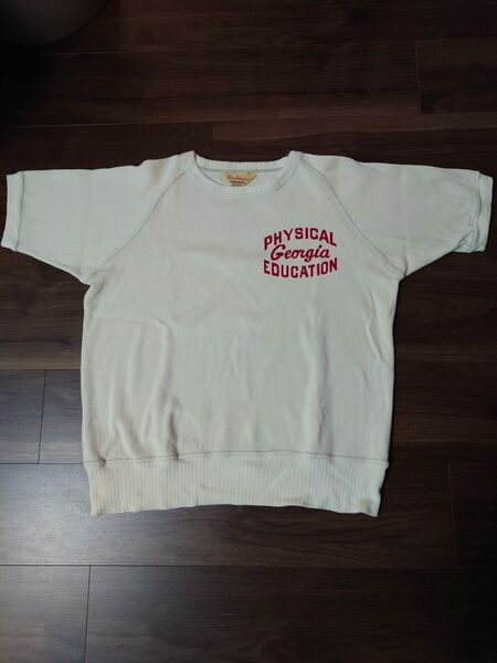 CUSHMAN 半袖スウェット クッシュマン PHYSICAL Georgia EDUCATION