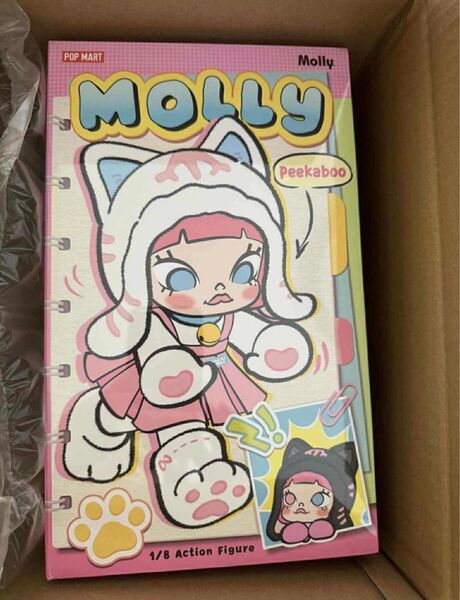 POP MART Molly Peekaboo 1/8 アクションフィギュア