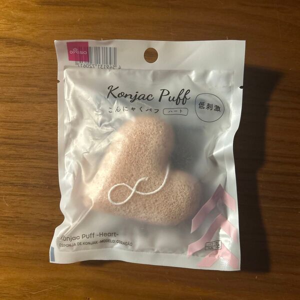 こんにゃくパフ スポンジ