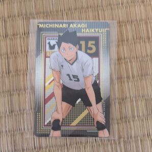 ハイキュー!! メタリックカード 赤木路成