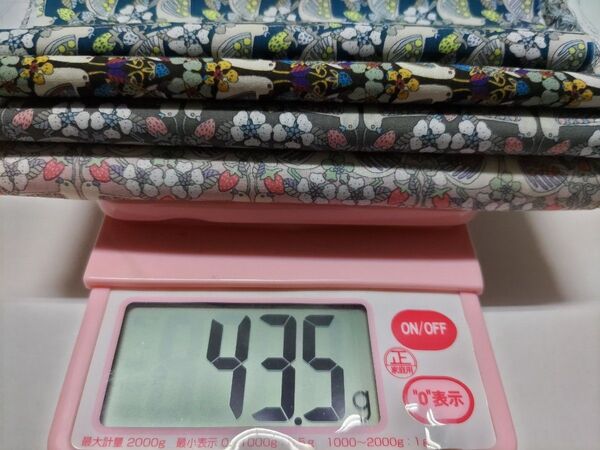 更にお値下げしました!リバティ ストロベリーフィースト 4色5枚セット C&S限定色